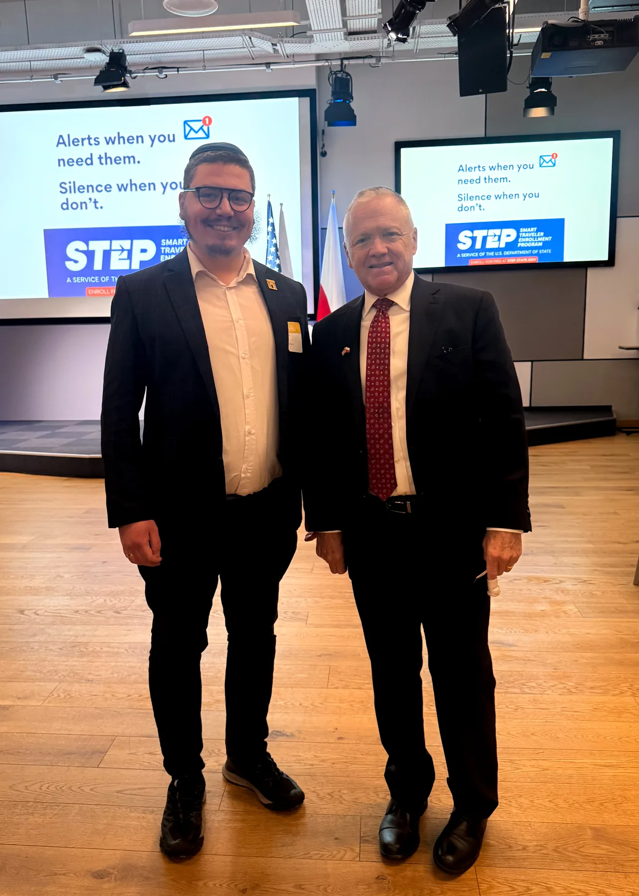 Spotkanie z przedstawicielem Ambasady USA, program STEP