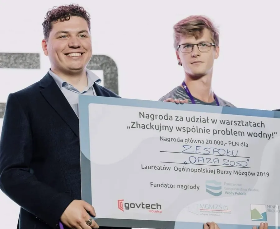 Nagroda GovTech dla zespołu Oaza 2050